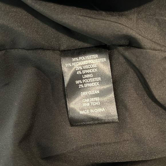 NWOT Rachel Zoe Gray Plaid Open Front Coat Size M - Picture 8 of 8